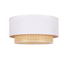 - Stropní svítidlo BOHO 1xE27/15W/230V pr. 45 cm krémová/ratan