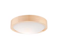 Stropní svítidlo NATURAL SLIM 1xE27/60W/230V ø 27 cm borovice