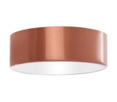 Stropní svítidlo se senzorem CLEO 1xE27/40W/230V pr. 20 cm měděná