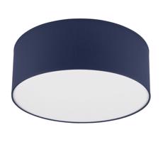 Stropní svítidlo SIRJA PASTEL 1xE27/60W/230V pr. 35 cm tmavě modrá