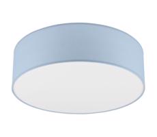 Stropní svítidlo SIRJA PASTEL DOUBLE 4xE27/15W/230V pr. 45 cm modrá