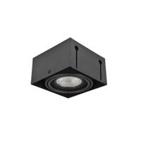 Stropní zápustné bodové svítidlo AZzardo Nova 1 GIPs black/black AZ2872 GU10 plus ADAP111/ES111 1x40/1x50W IP20 15cm černé