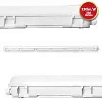 TESLA - Tri-proof LED light 1200mm, 40W, 230V, 5200lm, 4000K, IP65, CRI80, 230V TP124040-6F