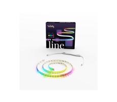 Twinkly Twinkly TWL100ADP-W - LED RGB Prodlužovací pásek LINE 100xLED 1,5 m Wi-Fi