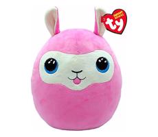 TY Squishy LANA ružová lama 22 cm