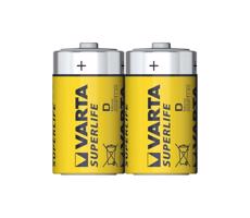 Varta Varta 2020 - 2 ks Zinkouhlíková baterie SUPERLIFE D 1,5V