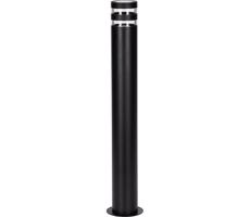 Venkovní lampa RINO 1xE27/12W/230V IP54 74 cm černá