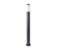 Venkovní lampa se senzorem 1xE27/60W/230V IP44 110cm černá