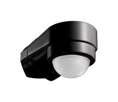 Venkovní senzor pohybu infračervený 240° 600W/230V IP65 černá