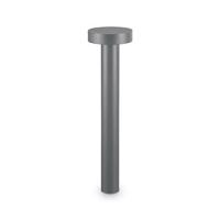 Venkovní sloupkové svítidlo Ideal Lux Tesla PT4 Big antracite 153162 šedé 80cm IP44
