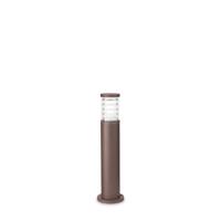 Venkovní sloupkové svítidlo Ideal Lux Tronco PT1 Small Coffee 163758 E27 1x60W IP44 60,5cm hnědé