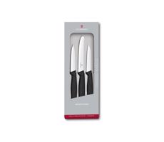 Victorinox Victorinox - Sada kuchyňských nožů na zeleninu 3 ks černá