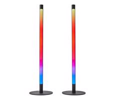 WIFILD10RGBW-SADA 2xLED RGBIC Stm. stolní lampa LED/36W/230V 2700-6500K+DO