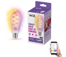 WiZ LED RGBW Stmívatelná žárovka ST64 E27/6,3W/230V 2200-6500K Wi-Fi - WiZ