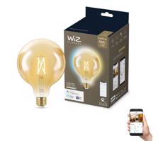 WiZ LED Stmívatelná žárovka VINTAGE G125 E27/6,7W/230V 2000-5000K CRI 90 Wi-Fi - WiZ
