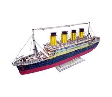 Woodcraft Woodcraft - Dřevěné 3D puzzle Titanic