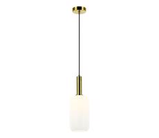 Zam Zam 22070 - Lustr na lanku 1xE27/40W/230V pr. 15 cm zlatá