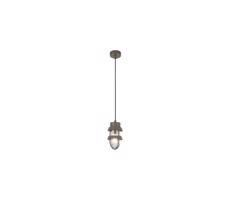 Zam Zam E172 - Venkovní lustr 1xE27/40W/230V IP54 hnědá