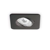 Zápustné bodové svítidlo Ideal Lux Lounge Nero 244600 GU10 1x50W IP20 černé