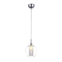 Závěsné svítidlo AZzardo Amber Milano 1 clear AZ3074 G9 1x40W IP20 16cm čiré Čirá
