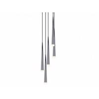 Závěsné svítidlo AZzardo Stylo 5 chrome AZ0134 G9 5x40W IP20 35cm chromové