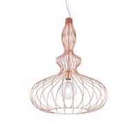 Závěsné svítidlo Ideal Lux Clarissa SP1 rame 220611 E27 1x8W měděné
