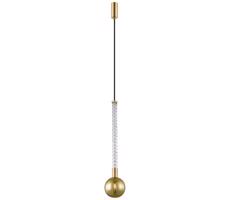 Zuma Line Zuma Line P0583-01A-2GHF - Lustr na lanku MIDA 1xG9/6W/230V mosaz