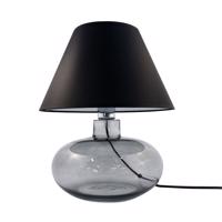 ZUMALINE Stolní lampa MERSIN GRAFIT 5516BK Čirá